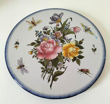 Grande assiette décorative en