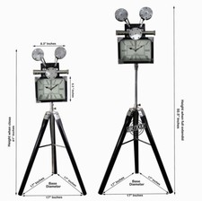 Vintage Sol Horloge Décor