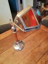 LAMPE PIROUETT CHROME ET VERRE