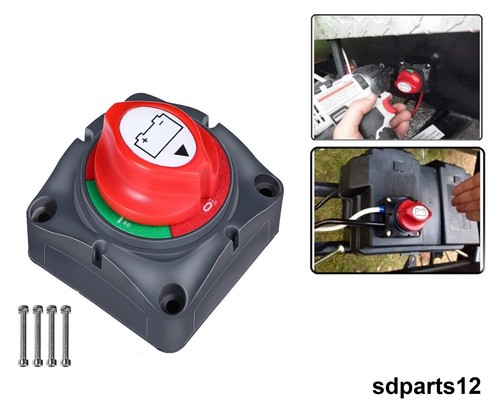 Interrupteur coupe batterie - interrupteur,
