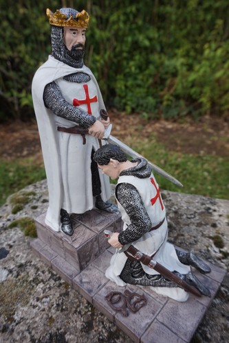 Hf1729 figurine templier - figurine,