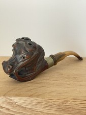 Ancienne Pipe à décor de