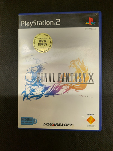 Jeu ps2 final - fantasy, dvd