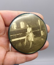 Ancien Miroir de Poche