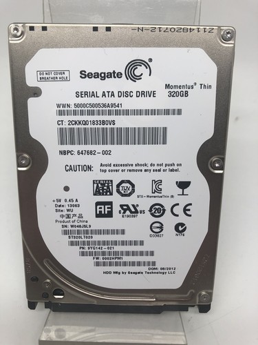 Disque dur interne 320gb - dur,