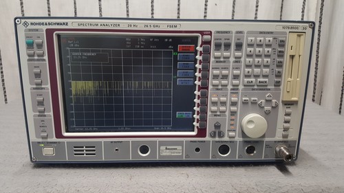 Rohde schwarz fsem - &, spectrum