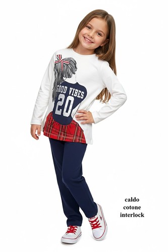 Ensemble fille 100 coton - ensemble, 100%