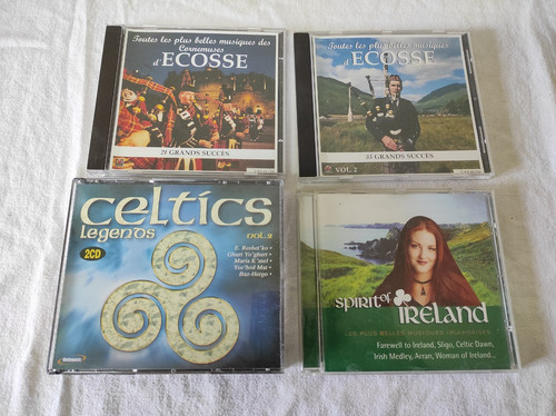 Lot musiques celtiques - lot, 4