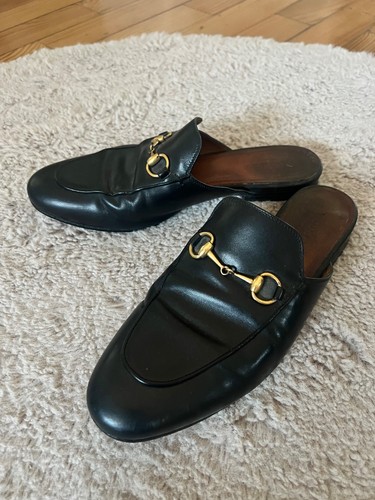 Gucci princeton loafers used - gucci,