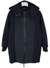 Manteau À Capuche En Laine Mélangée Matelassé Femme Taille M