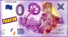 FESTYLAND / BILLET 0 € / NULL EURO-SCHEIN / UEKA 2017-2