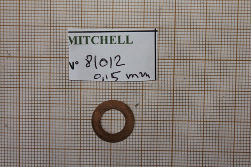 Rondelle usure mitchell - usure, 0,15