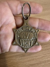 Ancien porte-clé d’hôtel en bronze Hôtel NICE FLORE VICHY