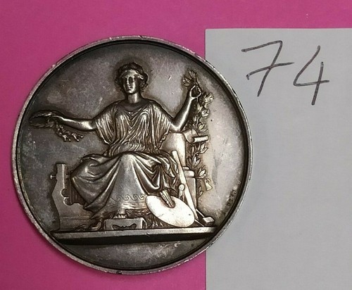 Medaille argent ville - medaille, de