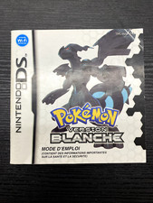NOTICE SEULE Pokémon Version Blanche Nintendo DS