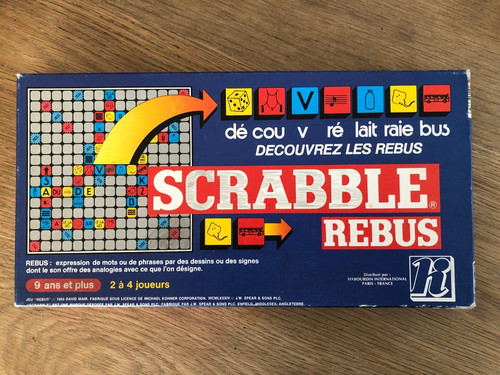 Scrabble rébus habourdin - scrabble, jeu