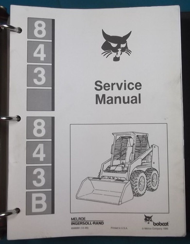Bobcat 843 843b mini - 843, chargeur