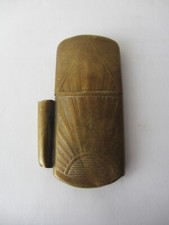 Briquet en laiton - Essence et amadou 1910/20