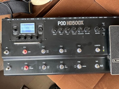 Line6 pod500x amp simulator - line6,