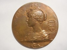 France médaille XIII exposition Bordeaux 1895 société philomatique 62mm