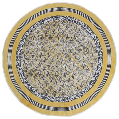 Handmade bloc imprimé tapis - handmade,