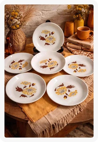 Lot assiettes sovirel france - lot, 6