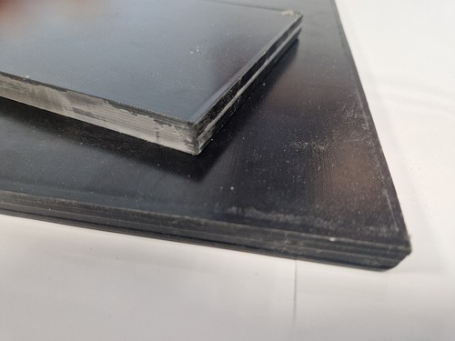 Plaque g10 carbone - de,