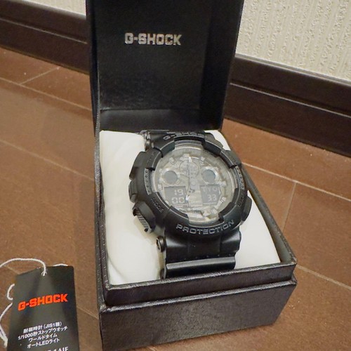 Montre noire casio - casio, g-shock