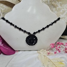 Collier Style Art Déco Métal