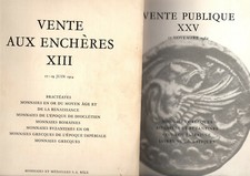 CATALOGUES NUMISMATIQUES DE