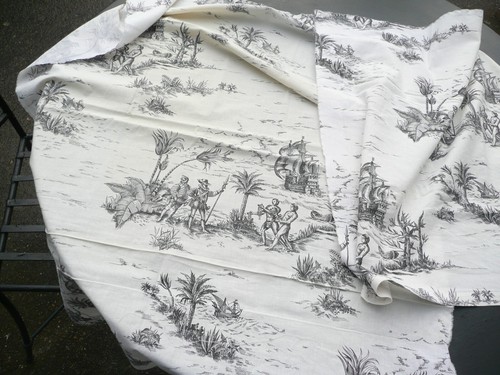 Tissu vintage coton à - tissu,