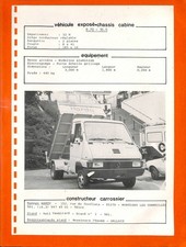 RENAULT B 70 / BENNE / BENNES HARDY / MONTIGNY-LES CORMEILLES ( 78 ) DESCRIPTIF