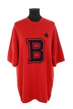 Pull en coton rouge Eric