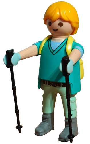Playmobil figurine randonneur - playmobil,