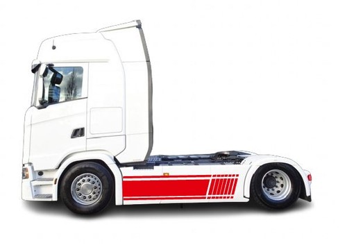 Pour camion racing - camion, bandes