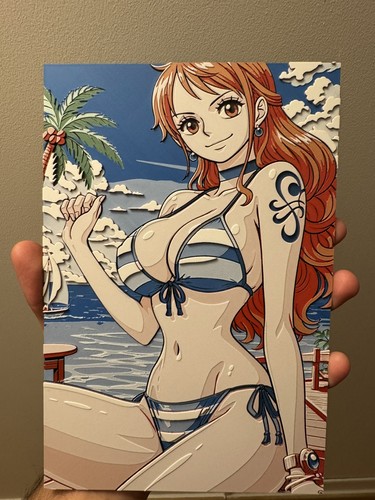Hueforge one piece nami - hueforge, 3d