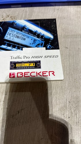 Becker traffic pro radio - cd,