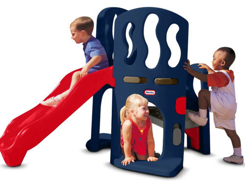 Hide slide climber blue - climber,