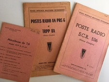 SAINT-CYR école spéciale militaire interarmés NOTICE poste radio mitrailleuse