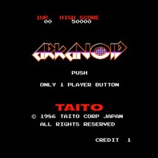 Usé Arkanoid PCB PC Board Sans Rame Taito 1986 Breakout Arcade Jeu Japon