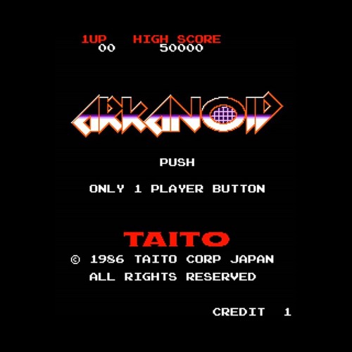 Usé arkanoid pcb - usé,