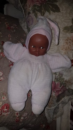 Doudou bébé poupée métis - bébé,