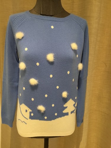 Magnifique pull bleu - magnifique,
