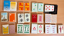 Lot de 15 jeux de 32 cartes