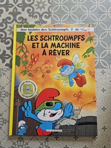 Les schtroumpfs machine - bd, la