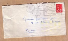 Marquage Tri Automatique Cachet à Sec 08 Barres Jaunes Fluorescentes Dec. 1971