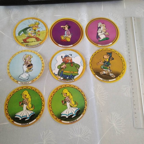 Asterix lot portraits vache - -,