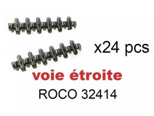 ROCO 24x éclisses isolantes voie HOe - ROCO 32414