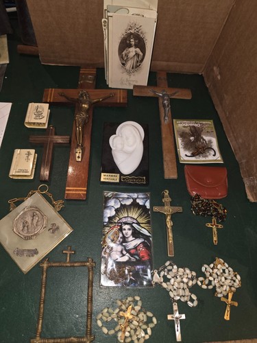 Gros lot objets religieux - d'objets,