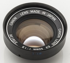 Objectif Canon EX 50MM 1.8